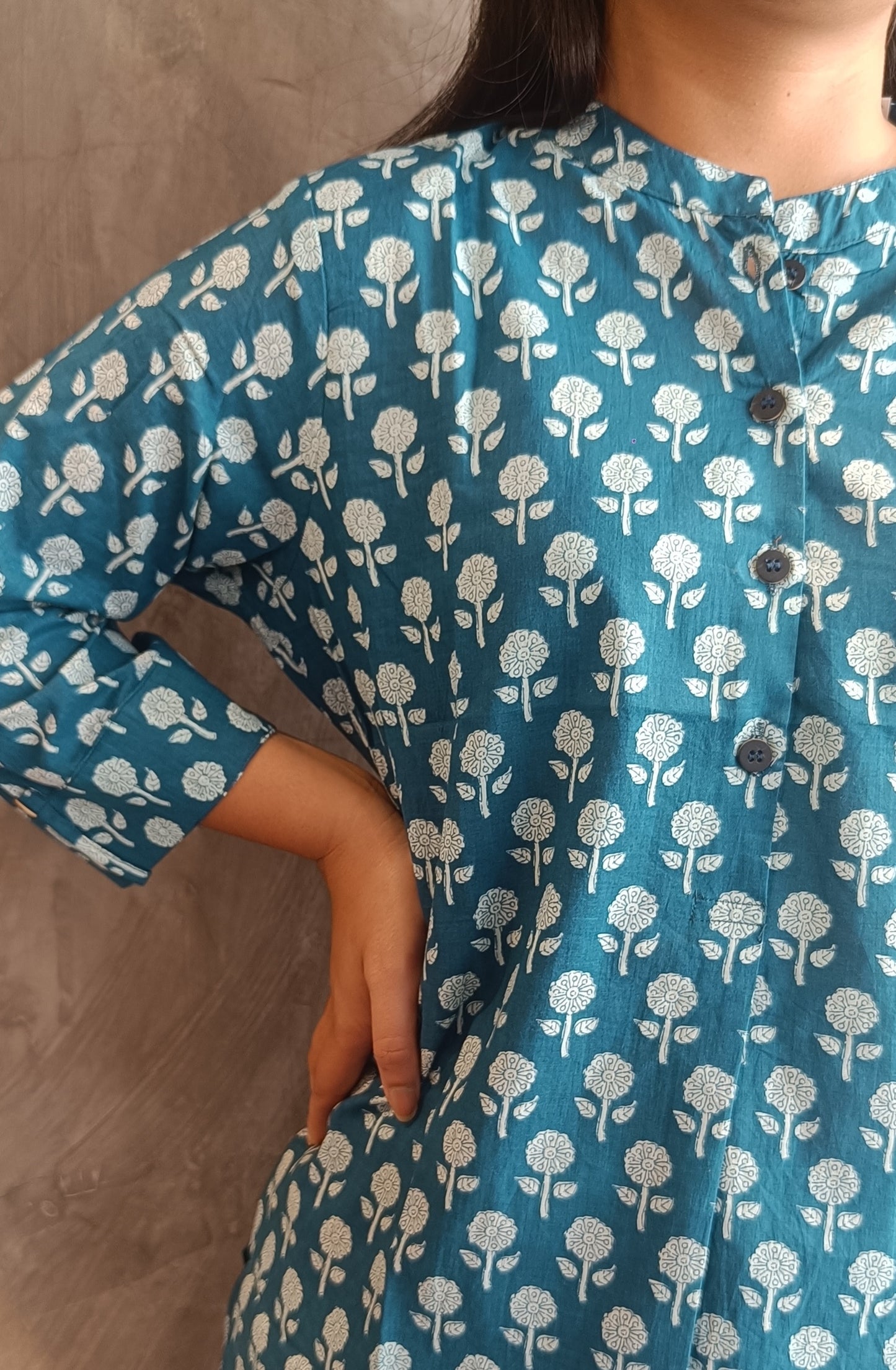 Jaipuri Print Short Top