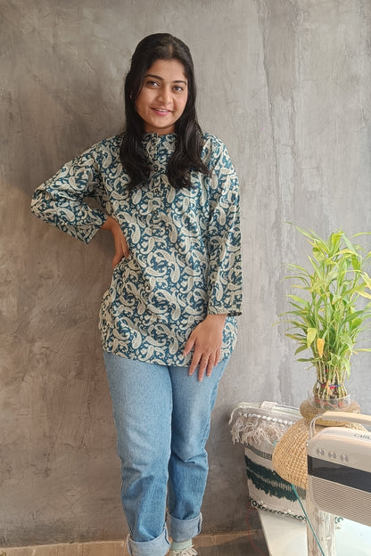 Indigo Carry Short Top
